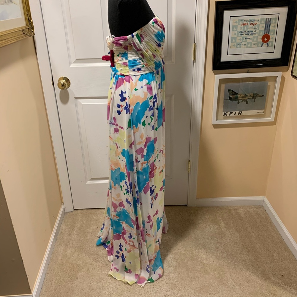 Yumi Kim floral strapless dress size medium - Picture 3 of 13